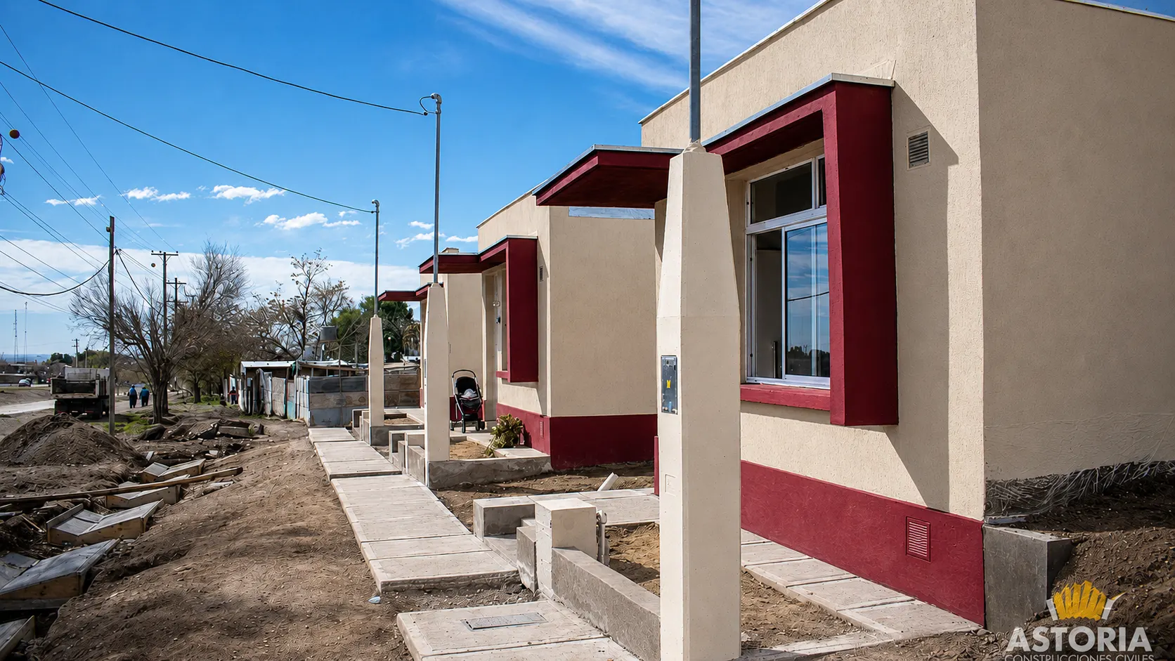 Barrio Flores Olivares — 9 viviendas